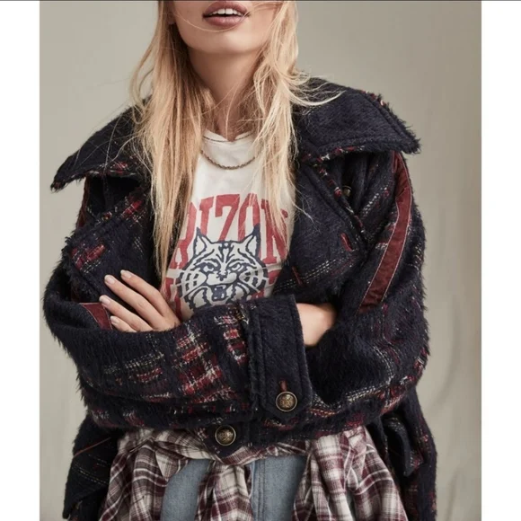 FREE PEOPLE ×We The Free Punk Dreams Overcoat
